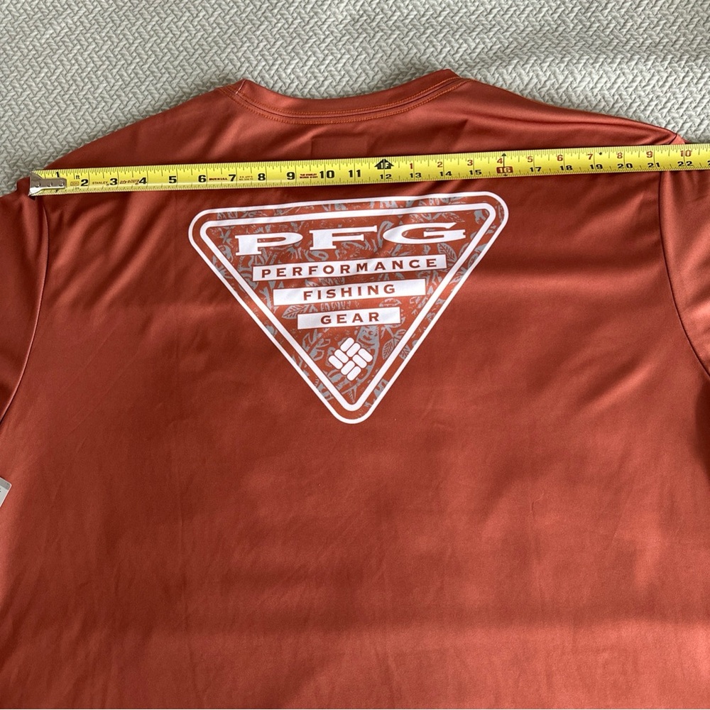 Columbia Rust T-Shirt university of Texas longhorn XXL NEW NWT - Picture 15 of 15